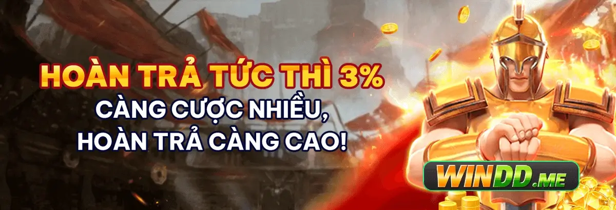 Win8xdd Hoàn trả không giới hạn lên đến 3% mỗi ngày